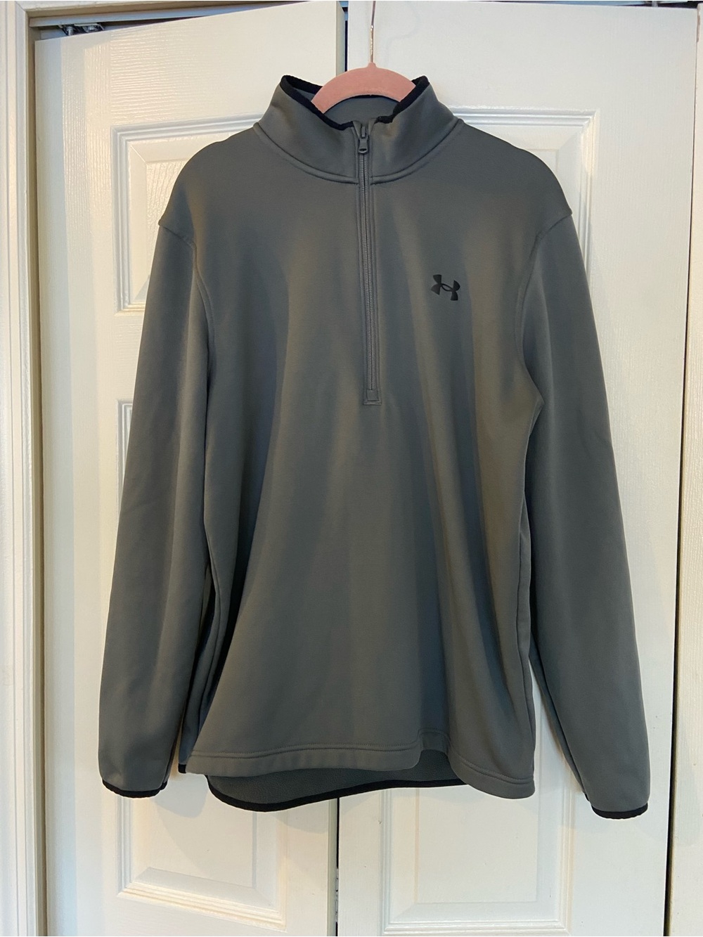 Under Armour Men's Gray Half-Zip Performance Pullover